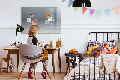 Magnetisk tegnetavle med bølgemønster