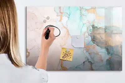 Magnetisk tegnetavle abstrakt motiv