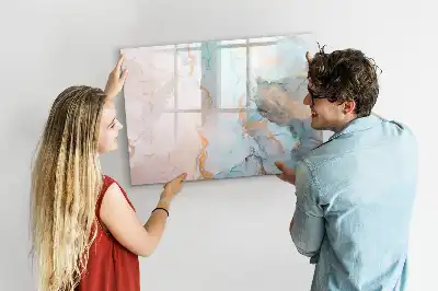 Magnetisk tegnetavle abstrakt motiv