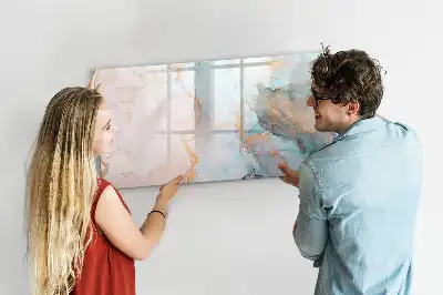 Magnetisk tegnetavle abstrakt motiv