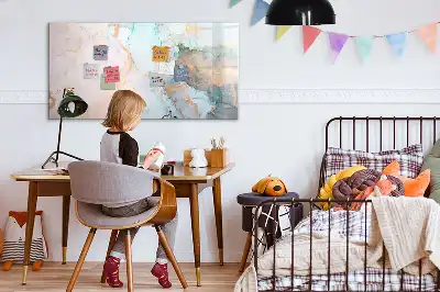 Magnetisk tegnetavle abstrakt motiv