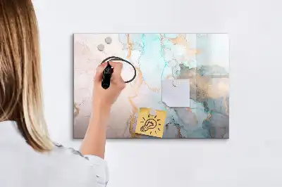 Magnetisk tegnetavle abstrakt motiv