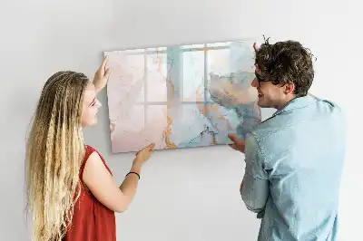 Magnetisk tegnetavle abstrakt motiv