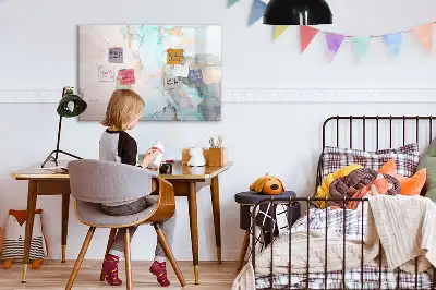Magnetisk tegnetavle abstrakt motiv
