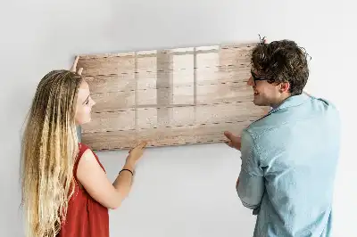 Magnetisk tegnetavle med træstruktur