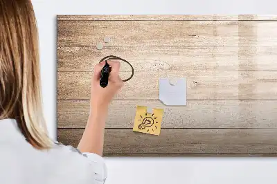 Magnetisk tegnetavle med træstruktur