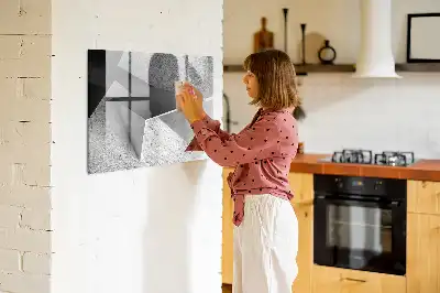 Magnetisk tegnetavle trekantsformet