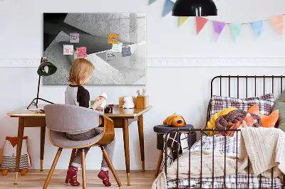 Magnetisk tegnetavle trekantsformet