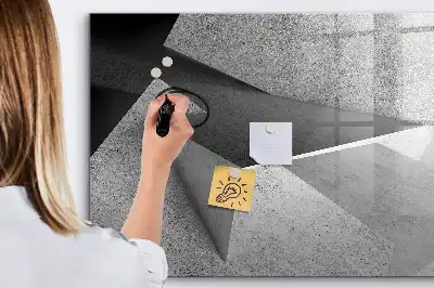 Magnetisk tegnetavle trekantsformet