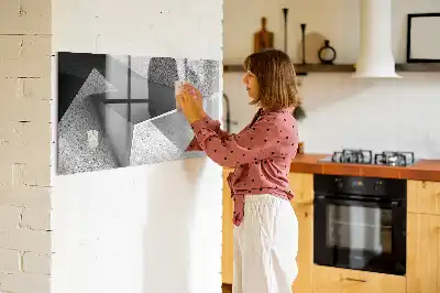 Magnetisk tegnetavle trekantsformet