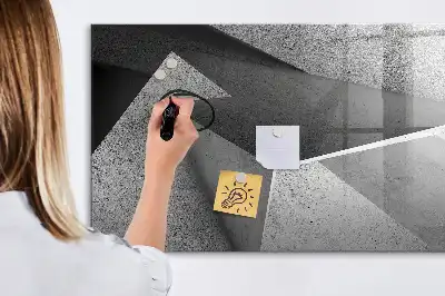 Magnetisk tegnetavle trekantsformet