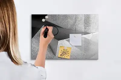 Magnetisk tegnetavle trekantsformet