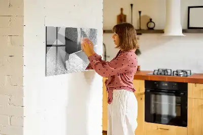 Magnetisk tegnetavle trekantsformet