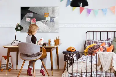Magnetisk tegnetavle trekantsformet