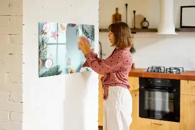 Magnetisk skrivetavle sommersammensætning