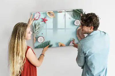 Magnetisk skrivetavle sommersammensætning