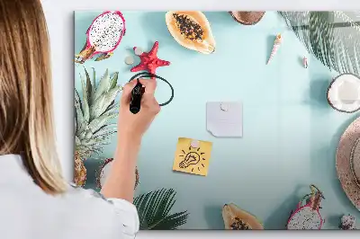 Magnetisk skrivetavle sommersammensætning