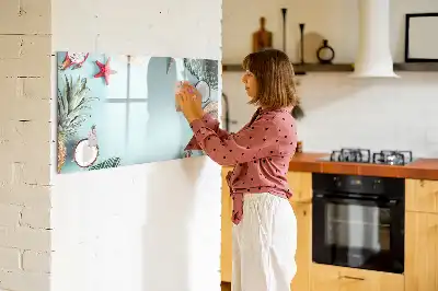 Magnetisk skrivetavle sommersammensætning
