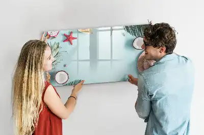 Magnetisk skrivetavle sommersammensætning