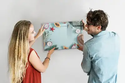 Magnetisk skrivetavle sommersammensætning