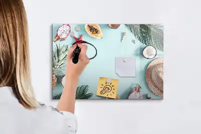 Magnetisk skrivetavle sommersammensætning