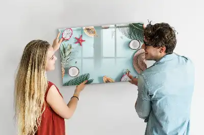 Magnetisk skrivetavle sommersammensætning