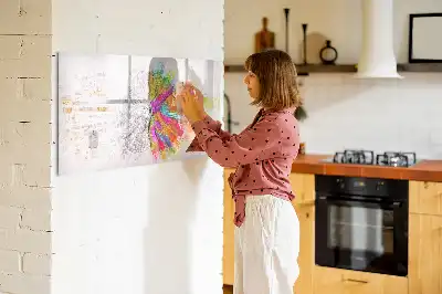 Tavle til at tegne magnetisk Hjerneabstraktion