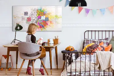 Tavle til at tegne magnetisk Hjerneabstraktion