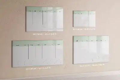 Ugeplanner magnetisk skrivetavle