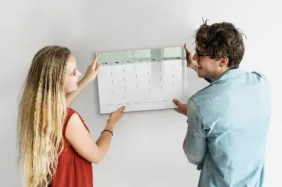 Ugeplanner magnetisk skrivetavle