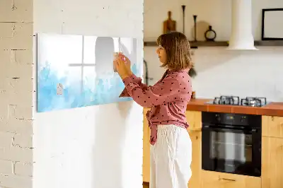 Magnetisk skrivetavle i modellen Malde stænk