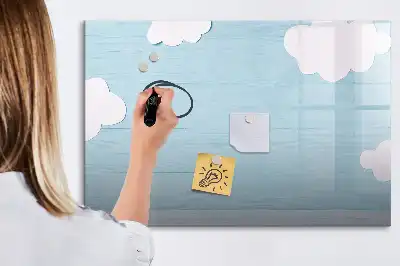 Magnetisk skrivetavle børneskoletavle