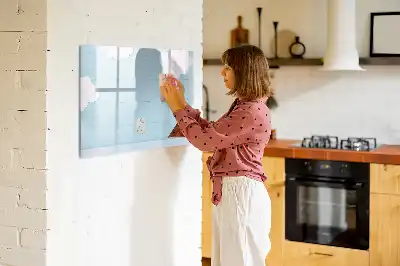 Magnetisk skrivetavle børneskoletavle