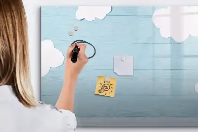 Magnetisk skrivetavle børneskoletavle