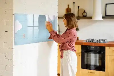 Magnetisk skrivetavle børneskoletavle