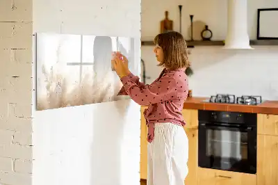 Magnetisk tegnetavle med træåremønster