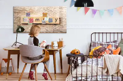Magnetisk skrivetavle til familien