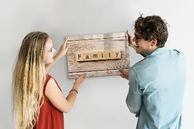 Magnetisk skrivetavle til familien