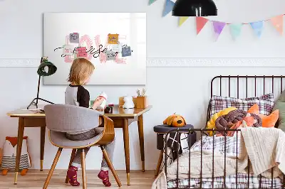 Magnetisk tegnetavle med teksten Elsk dig selv