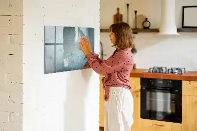 Magnetisk skrivetavle Vintagekort