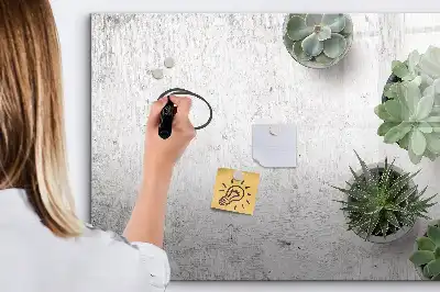 Magnetisk skrivetavle med dekorative planter