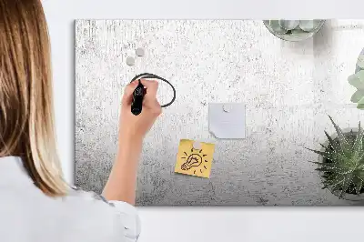Magnetisk skrivetavle med dekorative planter