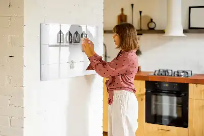 Magnetisk skrivetavle hjemmetekstil