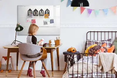 Magnetisk skrivetavle hjemmetekstil