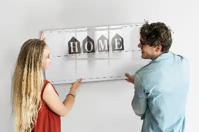 Magnetisk skrivetavle hjemmetekstil