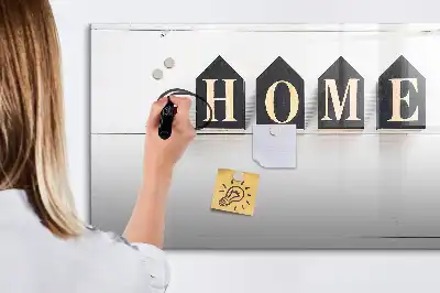 Magnetisk skrivetavle hjemmetekstil