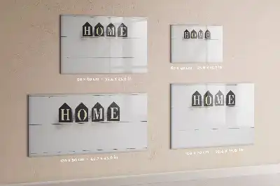 Magnetisk skrivetavle hjemmetekstil