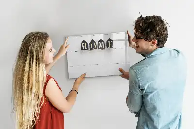 Magnetisk skrivetavle hjemmetekstil