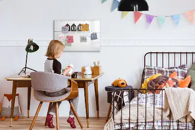 Magnetisk skrivetavle hjemmetekstil