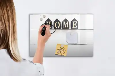 Magnetisk skrivetavle hjemmetekstil
